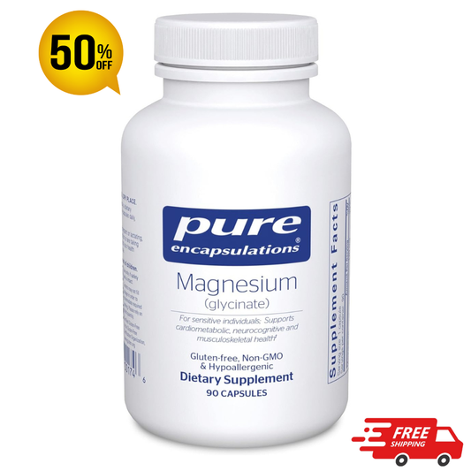 Pure Encapsulations Magnesium (Glycinate) 90 Capsule 50% OFF